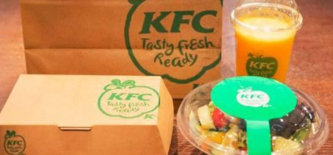 KFC都脫紅入綠了，輕食成了外賣老板們的又一片藍(lán)海？