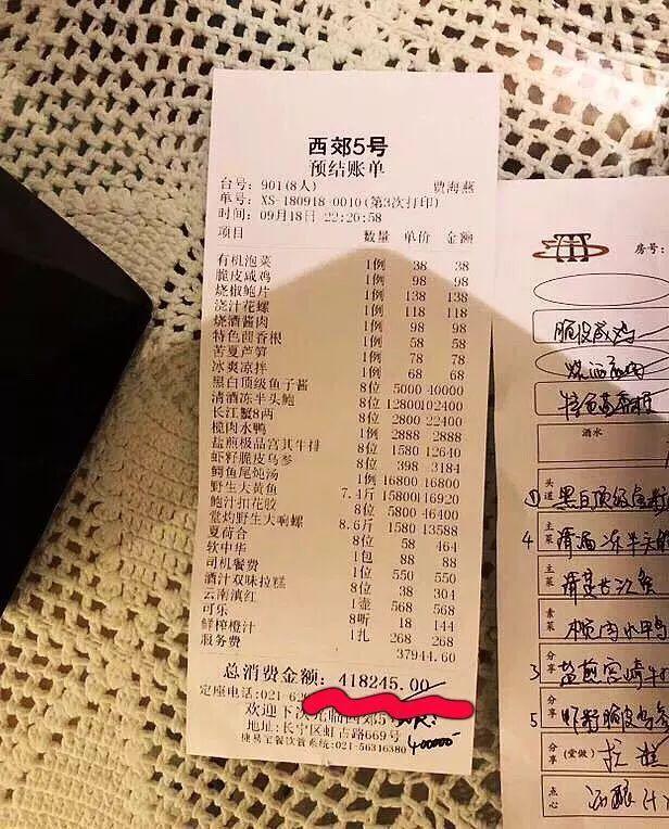 貴得有理！上熱搜的41萬元“天價菜單”