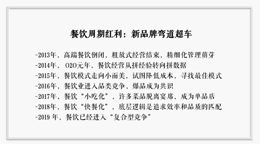 吳憨子：搶奪餐飲周期紅利，先裁掉白領(lǐng)