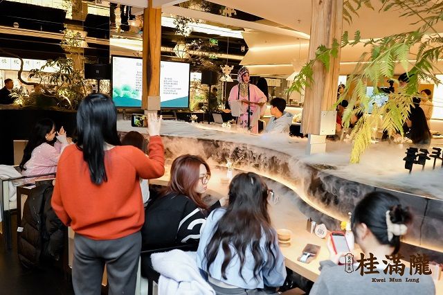 桂滿隴「江南流水席」登陸上海西岸夢中心：一席流水宴，半部江南史